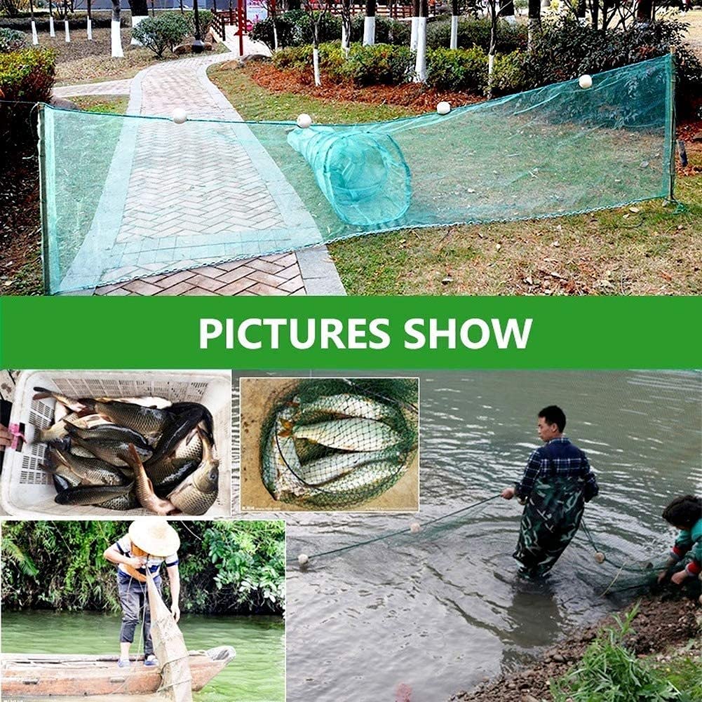 Redes De Pesca Plegables Agujero De Malla Trampa De Red Económica Red