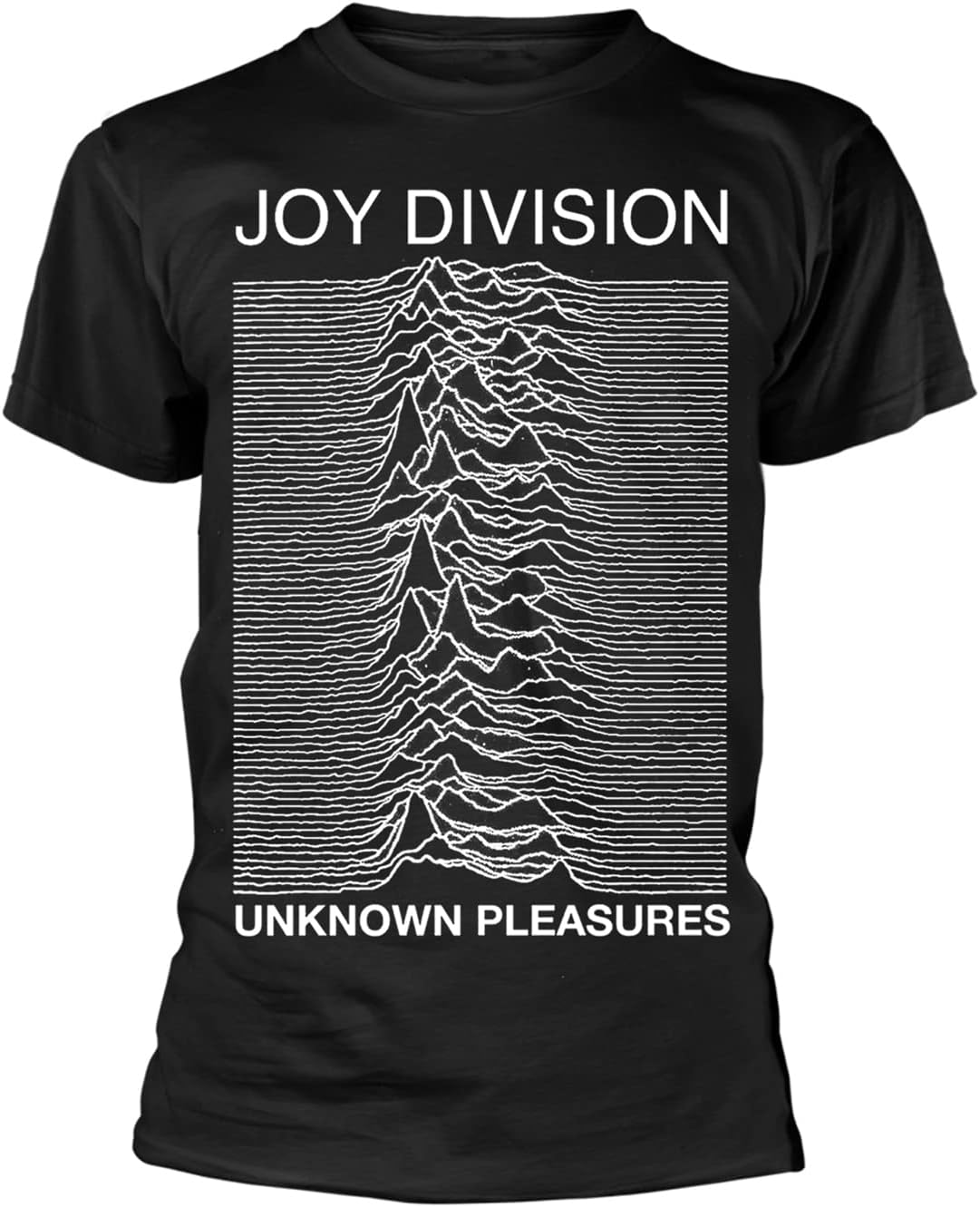 Camiseta Joy Division Unknown Pleasures Para Hombre, 100% Al