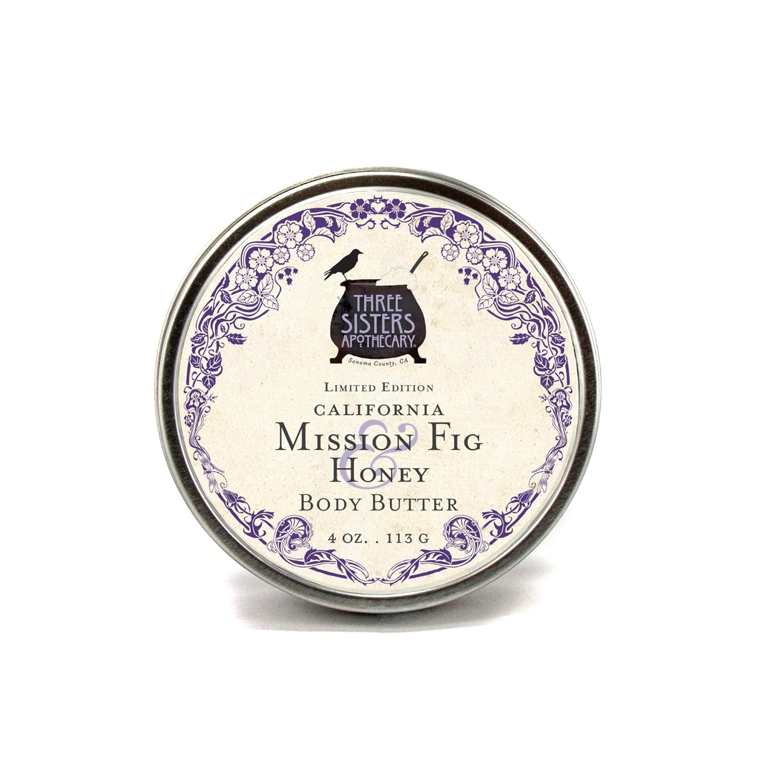 Three Sisters Apothecary 4 oz. Body Butters (California Mission Fig)
