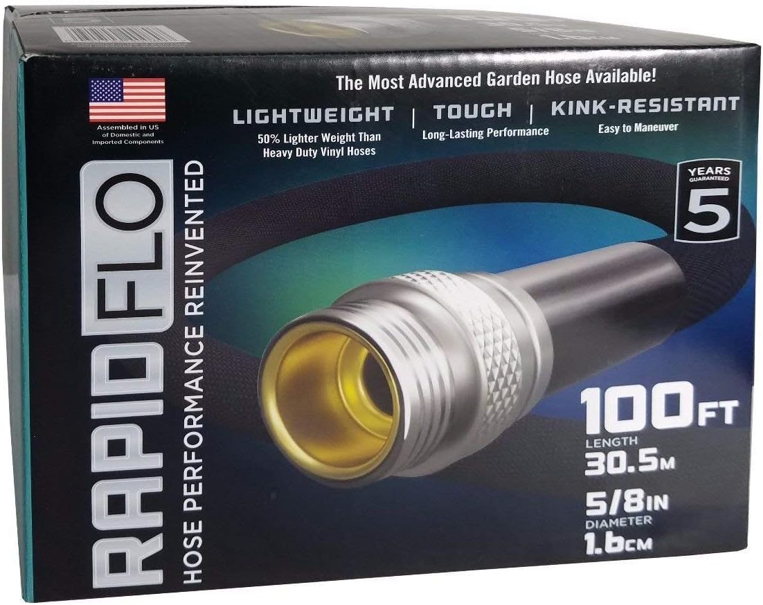 Rapid Flo 5/8 in. x 100 ft. Compact Garden Hose