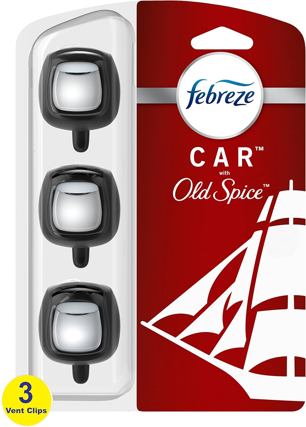Febreze Old Spice Car Air Fresheners, Old Spice Scent, Odor