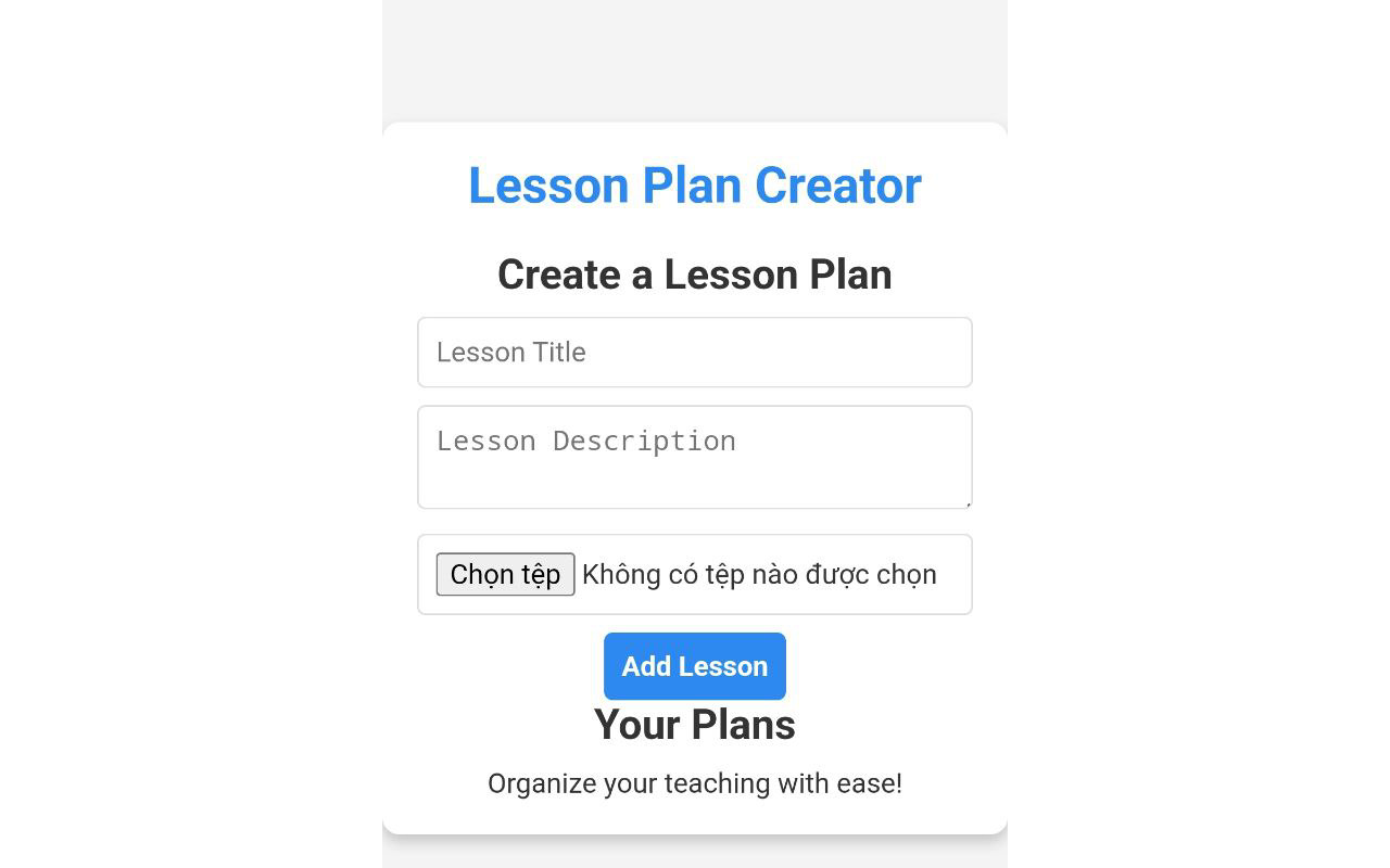 App Lesson Plan Creator - App on the Amazon Appstore