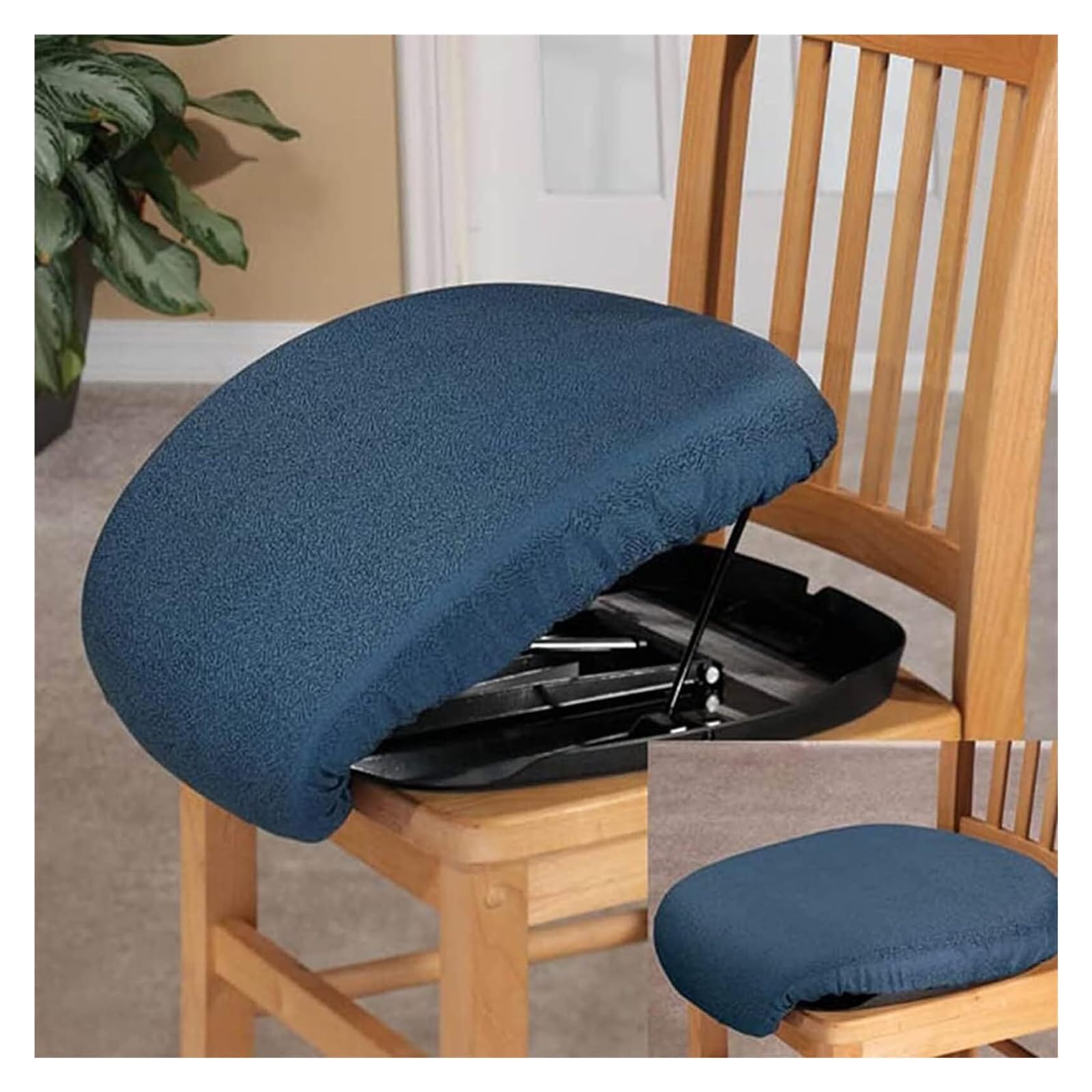 Cuscino Sollevatore Elettrico/Automatico per Anziani - Alzapersona da Divano con Telecomando, Portata 150 kg, Regalo Utile per Nonni