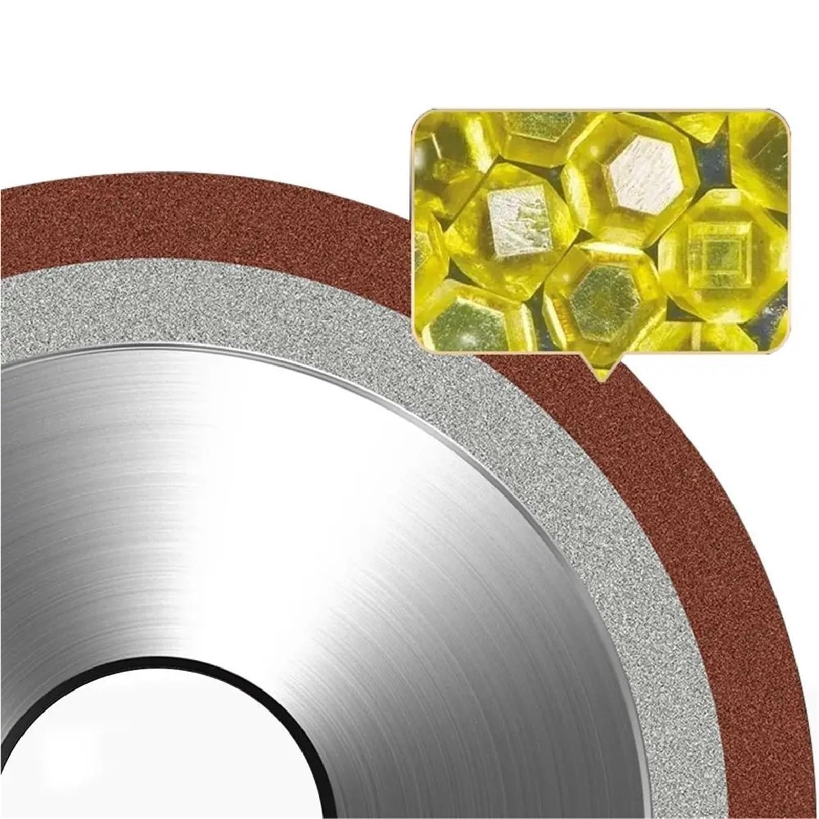 Discos Abrasivos De Diamante, 1 Pieza Resina for Carburo Tungsteno - Disco Pulido Y Precisión(180grit D200xH32mm)