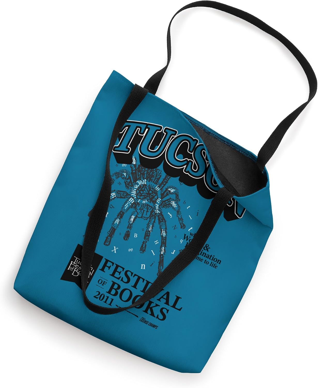 Tucson Festival of Books | TFOB 2011 | Tarantula Mascot Tote Bag