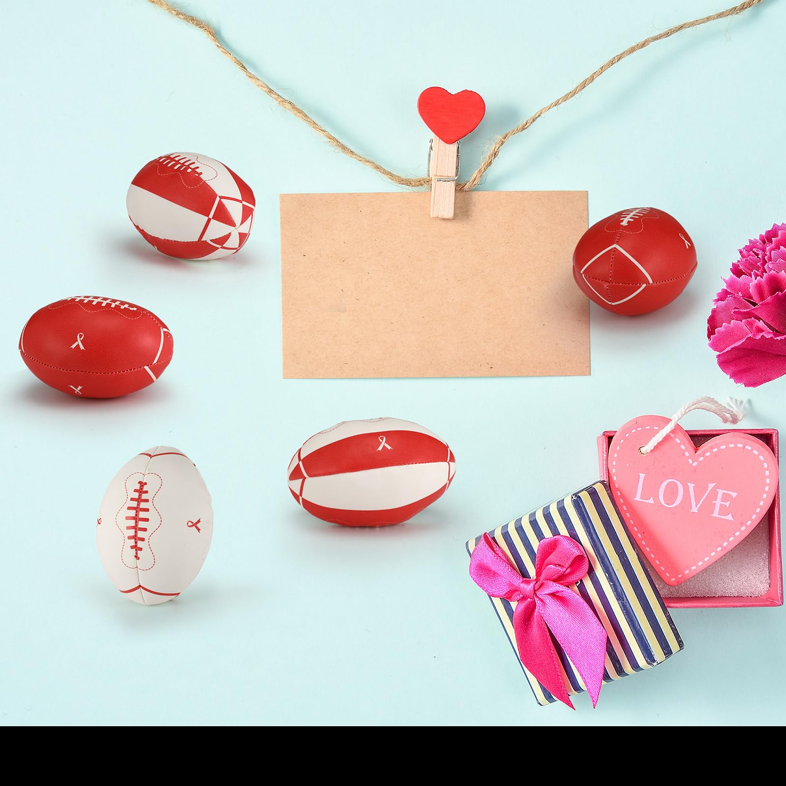 Heart Health Awareness Football Stress Balls 24 Pack WinnerWhy Heart ...