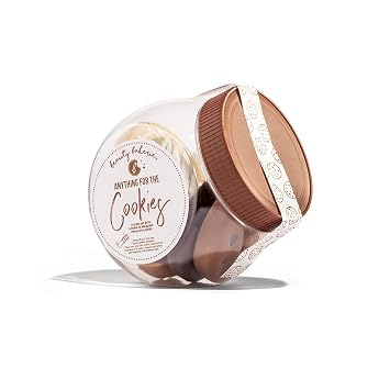 Beauty Bakerie Reusable False Eyelashes with Compact + Mirror, Natural & Wispy False Eye Lashes Pack, Makeup Essentials, Fake Strip Lashes for Natural Look, Anything for the Cookies