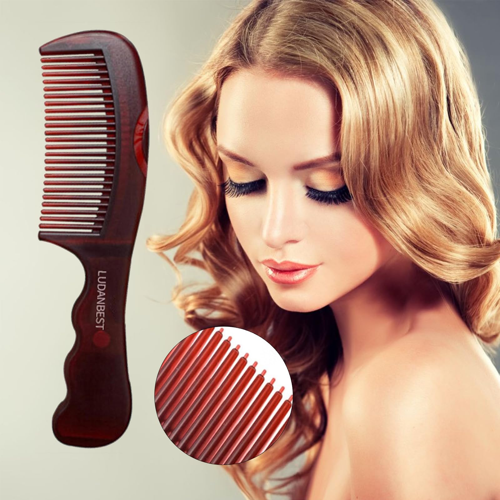 The Fifth Generation Revolutionary Design Dandruff & Beauty Comb for Healthier Scalp & Better Hair Quality