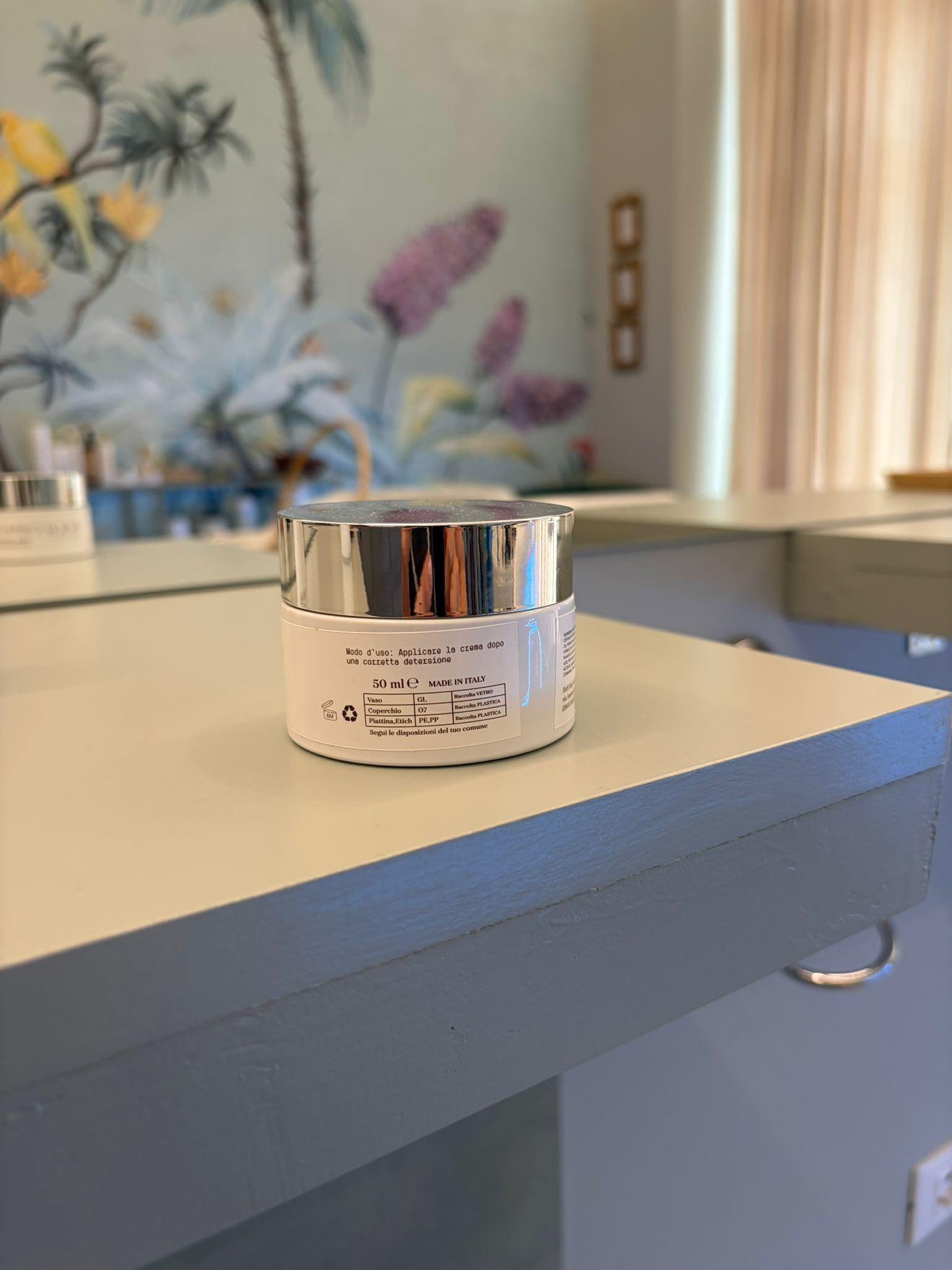 Hydra Difesa Crema Viso Idratante e Antiossidante 50ml | Pelle Secca e Impura, Base Trucco Leggera, Protezione Stress Ambientale, Con Collagene e Oli Naturali