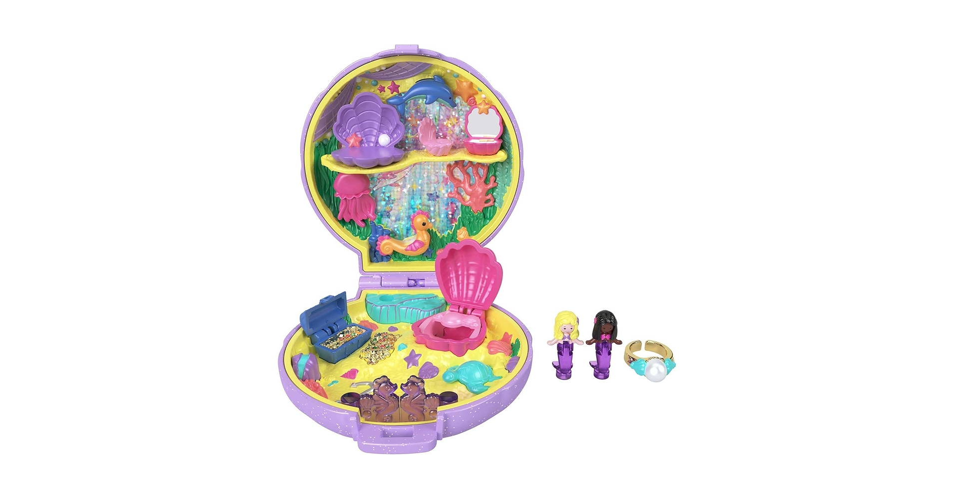 Polly Pocket マーメイドドリーム　コンパクト Amazon.com: Polly Pocket Keepsake Collection Mermaid Dreams