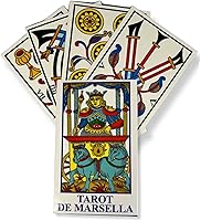 Vista 2 de Tarot de Marsella en español - Baraja de cartas del tarot para principiantes - Tarot de Marsella - Deck de adivinación