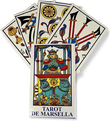 Miniatura 2 de Tarot de Marsella en español - Baraja de cartas del tarot para principiantes - Tarot de Marsella - Deck de adivinación