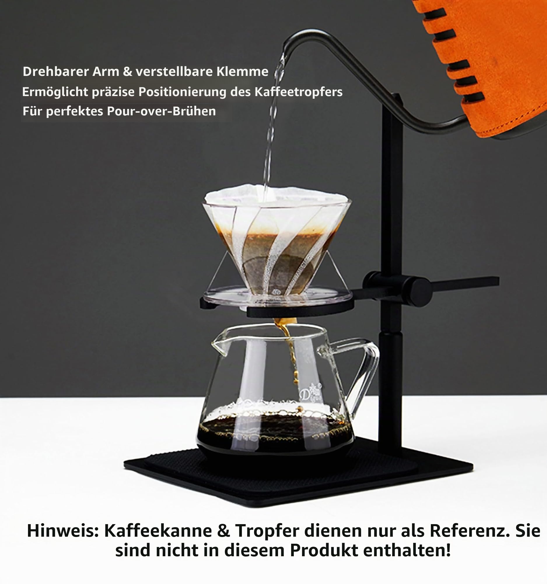 Pour Over Coffee Station Coffee Dripper Stand Adjustable Coffee Filter Holder