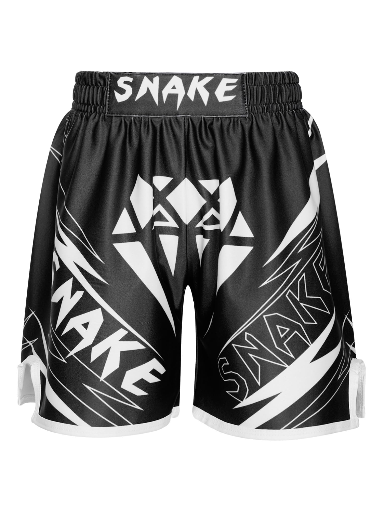 Short de Boxe Enfant Garcon Gymnastique Short Enfant MMA Kickboxing Pantalon Court de Sport Kick Boxe Entraînement Grappling Muay Thai Combat