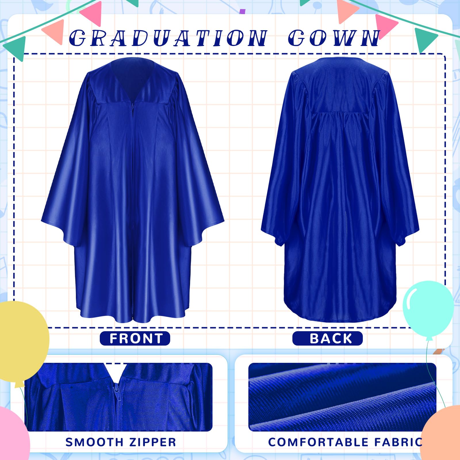 Snapklik.com : Sureio 6 Pcs Kindergarten Preschool Graduation Cap And ...
