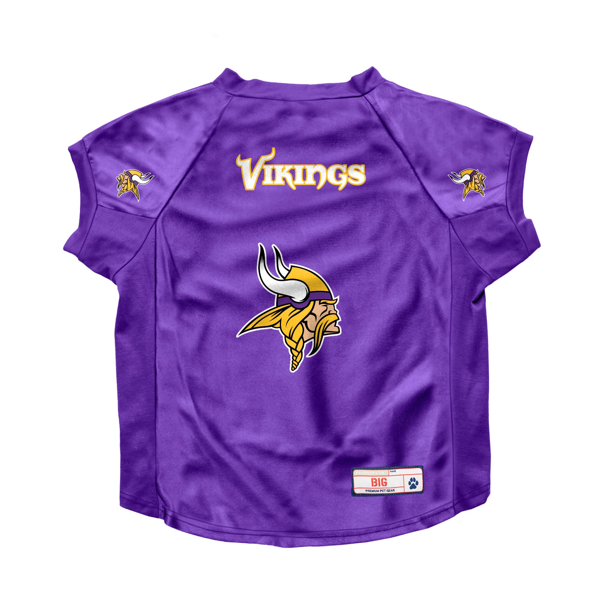 Littlearth Minnesota Vikings NFL Stretch Pet Jerseys for Big Dogs