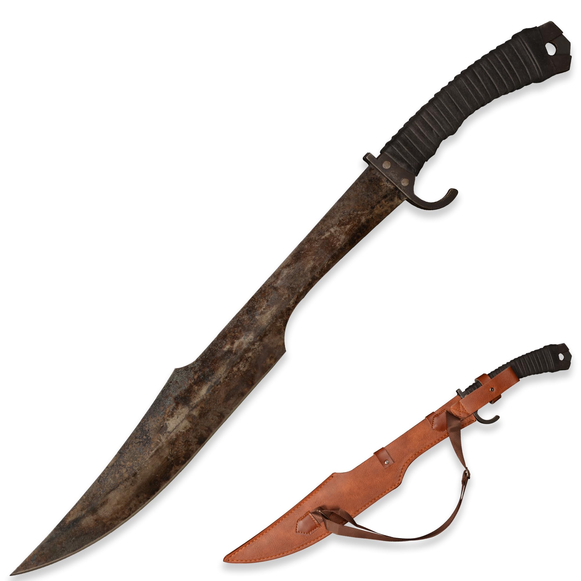 SV 0180 Handmade Spartak Sword and Machete Sharp, Full Tang
