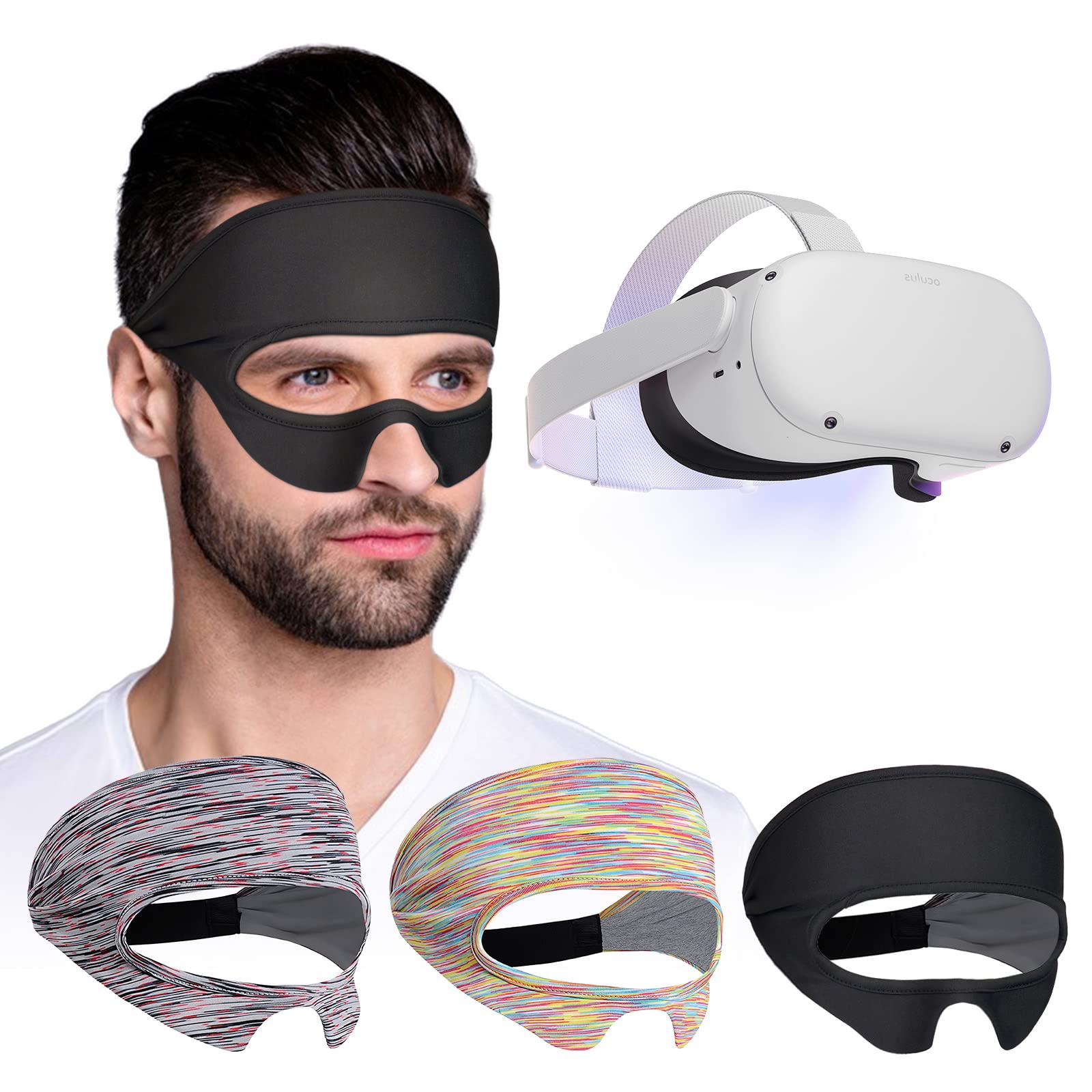 Vr Eye Mask Vr Mask Sweat Guard For Oculus Quest Desertcart