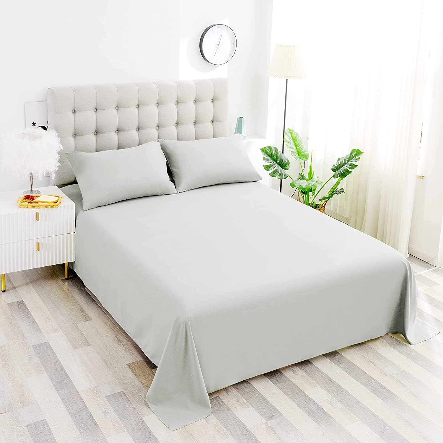 Villey Drapes Flat Sheets 100 Egyptian Cotton Flat Sheets