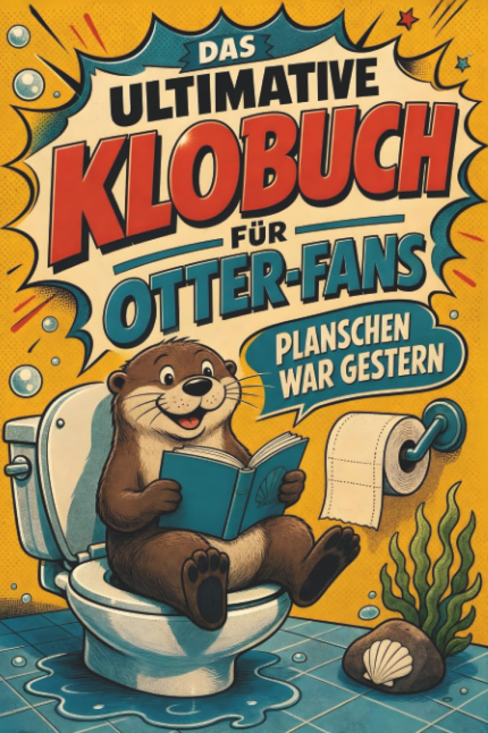 Das ultimative Klobuch für Otter-Fans: Planschen war gestern. Lustiges Geschenk für Fans von Ottern, Zoo und süßen Tieren