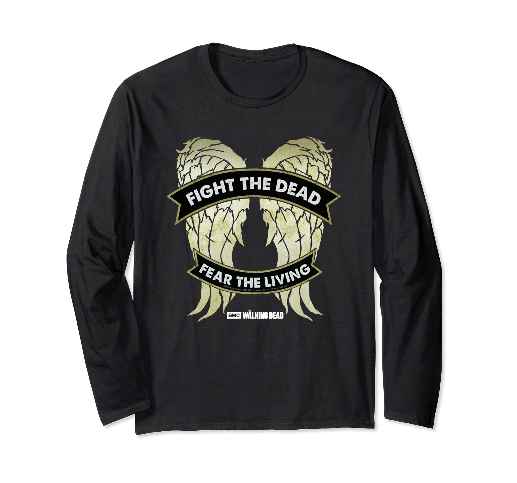 Amazon | ウォーキング・デッドのダリル・ディクソンの翼 長袖Tシャツ 
