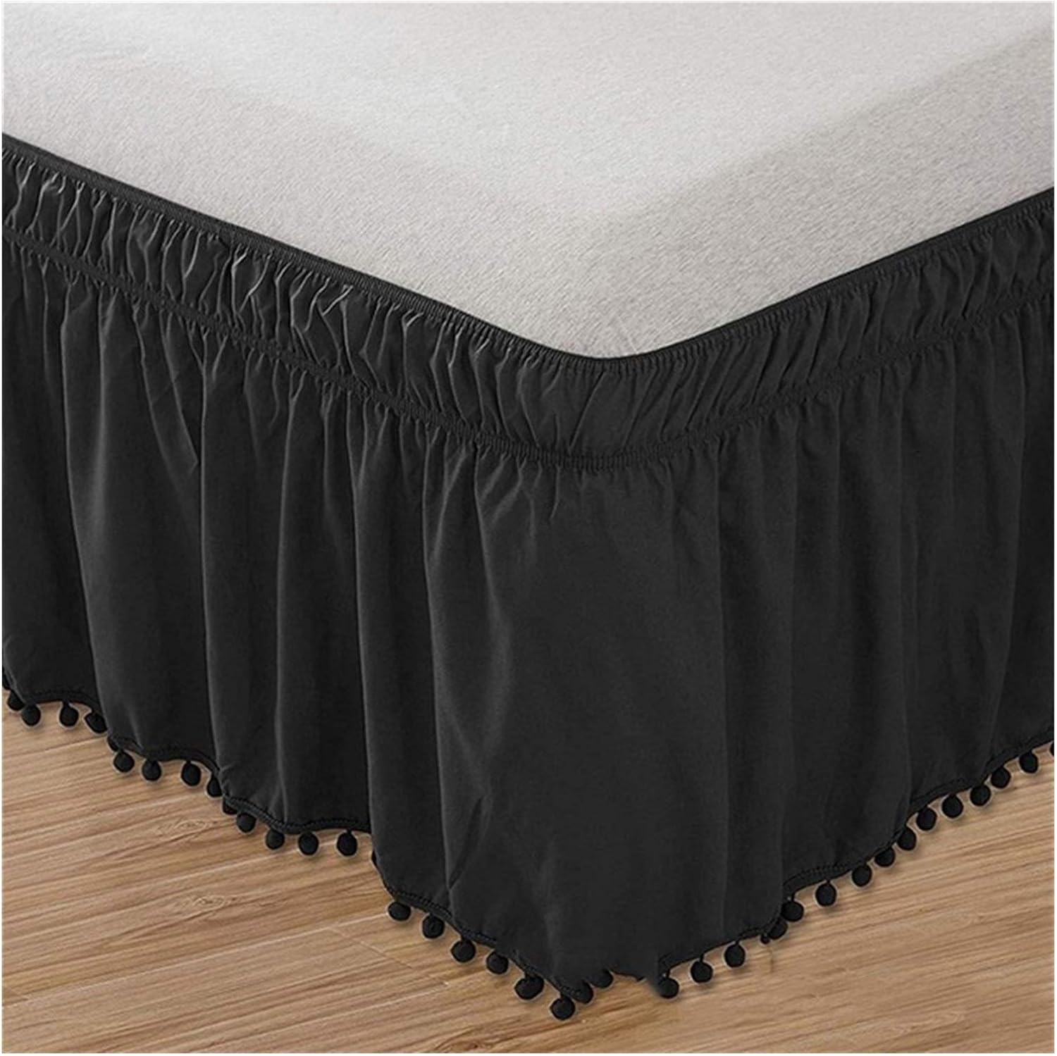 Valance Sheet,Bed Valance Skirt Twin/Full/Queen/King Size Bed Skirt