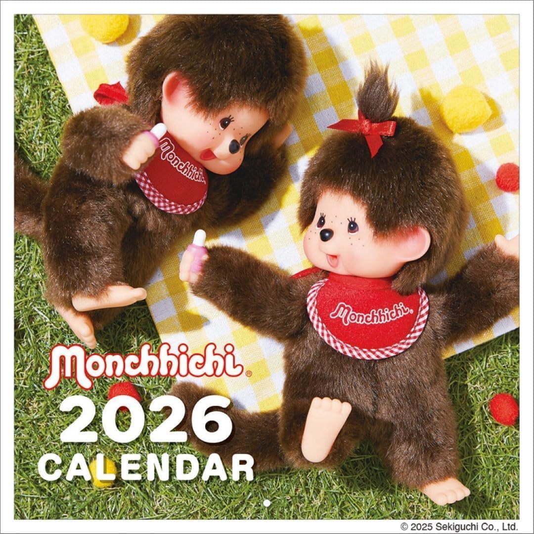 2026モンチッチカレンダー 2026年 壁掛け カレンダー CL26-0127