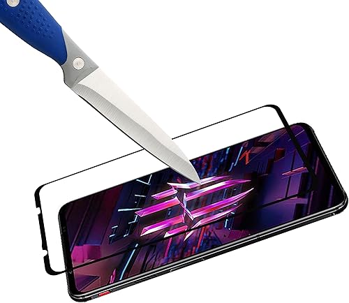 Miniatura 4 de Mr.Shield Paquete de 3 Protector de pantalla para Nubia Red Magic 7  Red Magic 7S cubierta completa vidrio templado vidrio japonés con dureza 9H