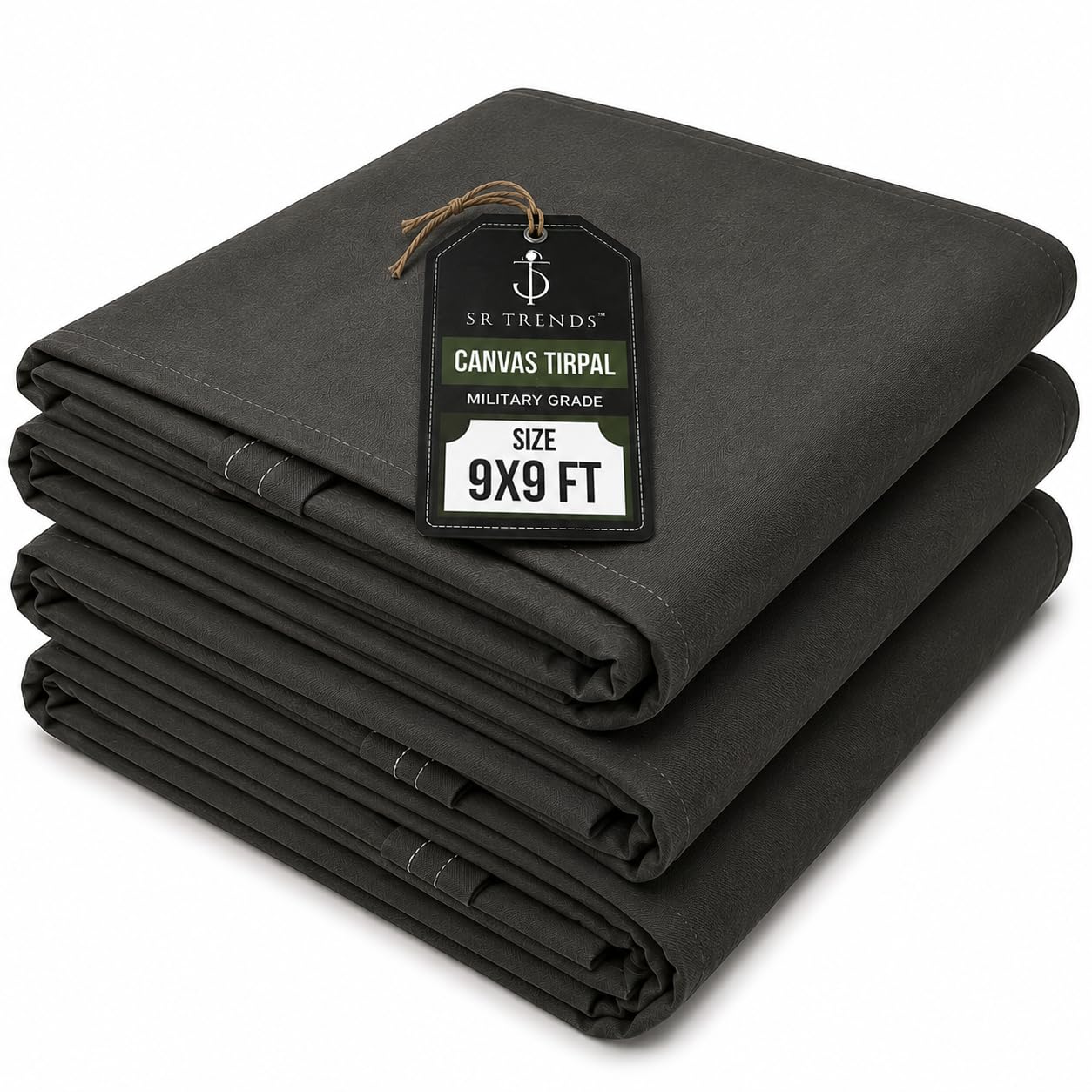 700 GSM Waterproof Tarpaulin | Durable, UV-Resistant Tarp for Outdoor, Construction & Camping (Grey, 2.5 x 2.5 FT) — Amazon image 22