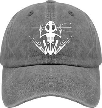 Navy Seal Bone Frog Baseball Cap Fishing Hats Running Hat Gifts for Dad Outdoor Cap