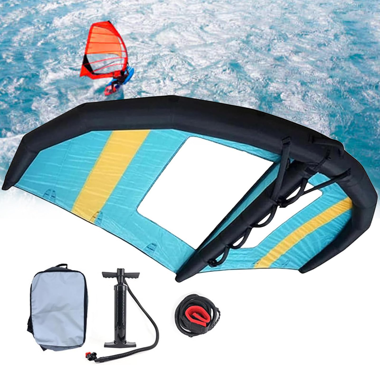 Handgehaltener Surf-Wing für SUP und Wingfoilen 5m²