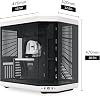 Hyte Y70 Modern Aesthetic Gaming PC Case - Panoramic Glass | High Vented Design | Cable Management | Dual Chamber ATX Mid-Tower Chassis | 10 Fan Capacity | Luxurious PCIe 4.0 Riser Cable - Black/White