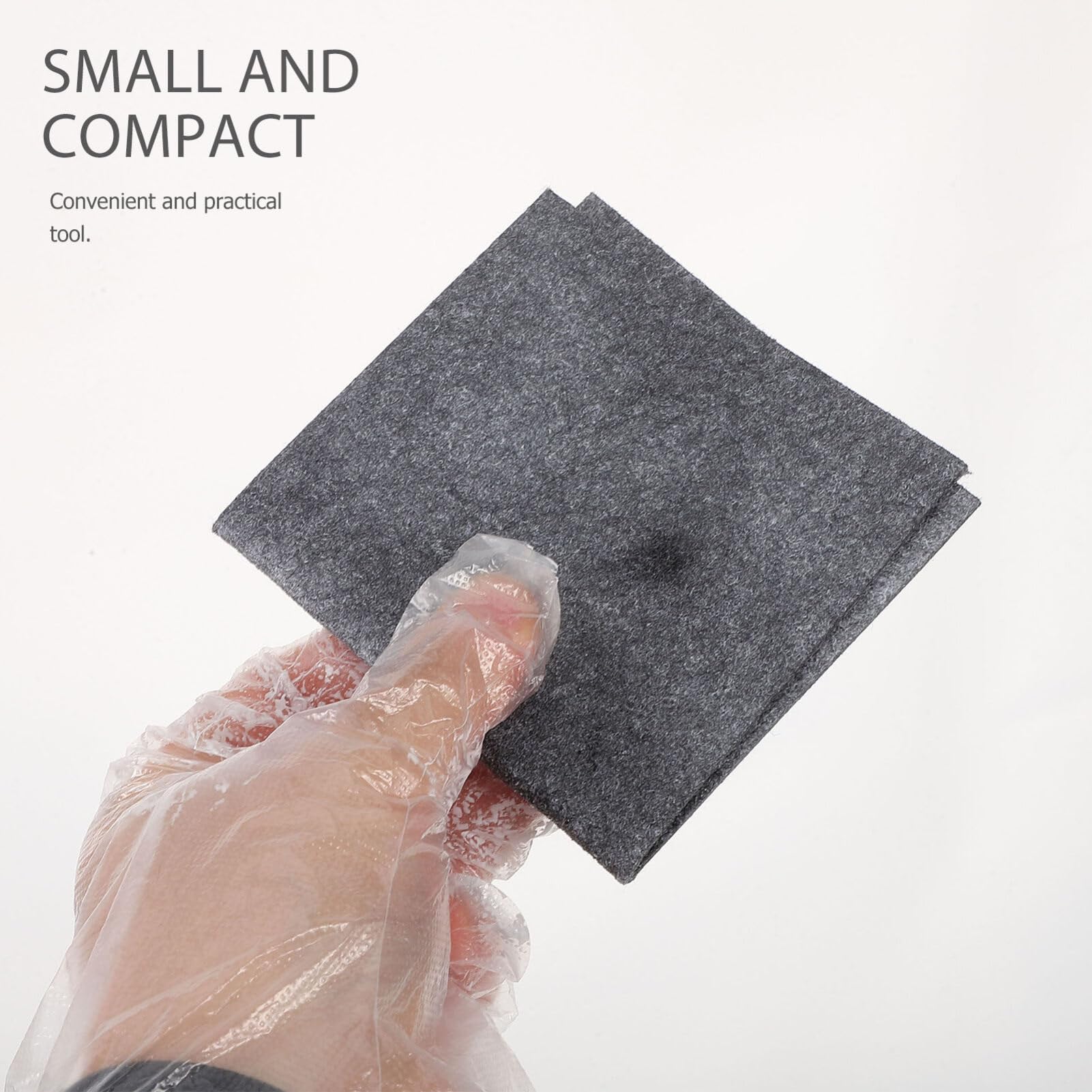 TOPPERFUN Car Scratch Remover Cloth Nano Cloth for Paint Repair Compact for Easy Portability for All Car Models Say Goodbye to Scratches Convenient