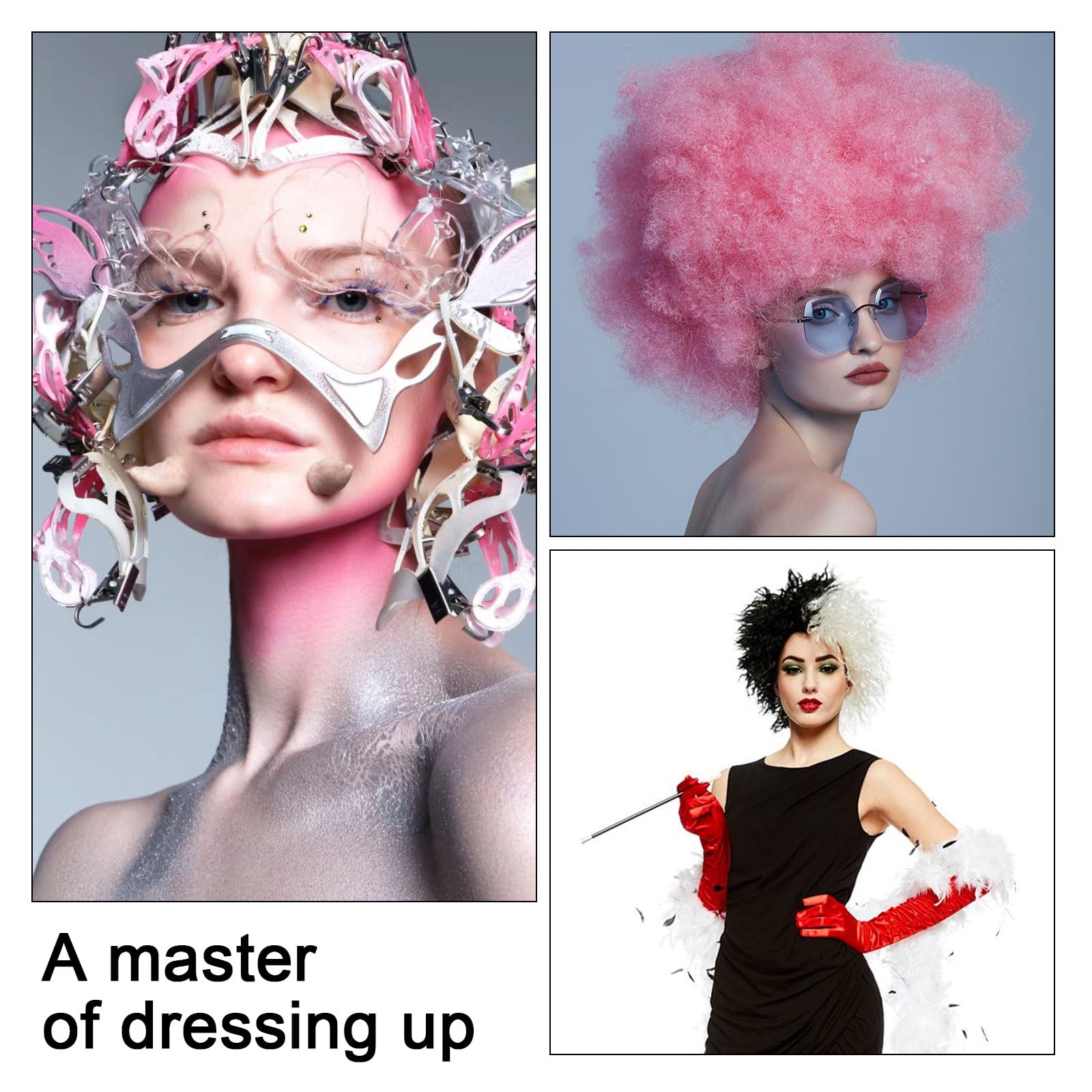 2 Stücke Glatze Latex Kappe, mit 2 Perückenkappen, Latex Glatzenmütze Kopfbedeckung, Glatzenkappe, Makeup Glatze Perücke Kappe, Kopfkappe Gefälschte, für Halloween Cosplay Party (Hautfarbe)