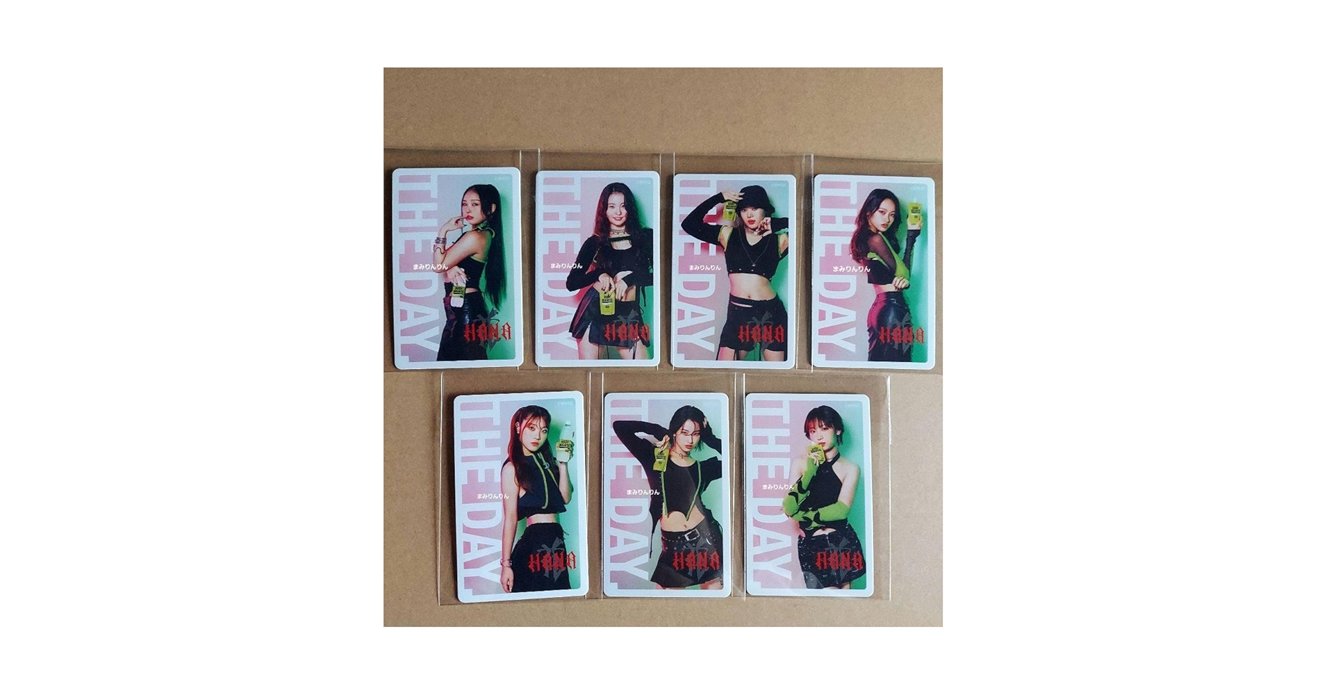 HANA トレカ　ポスカ HANA single Blue Jeans 通常盤 CD 先着特典 ポストカード