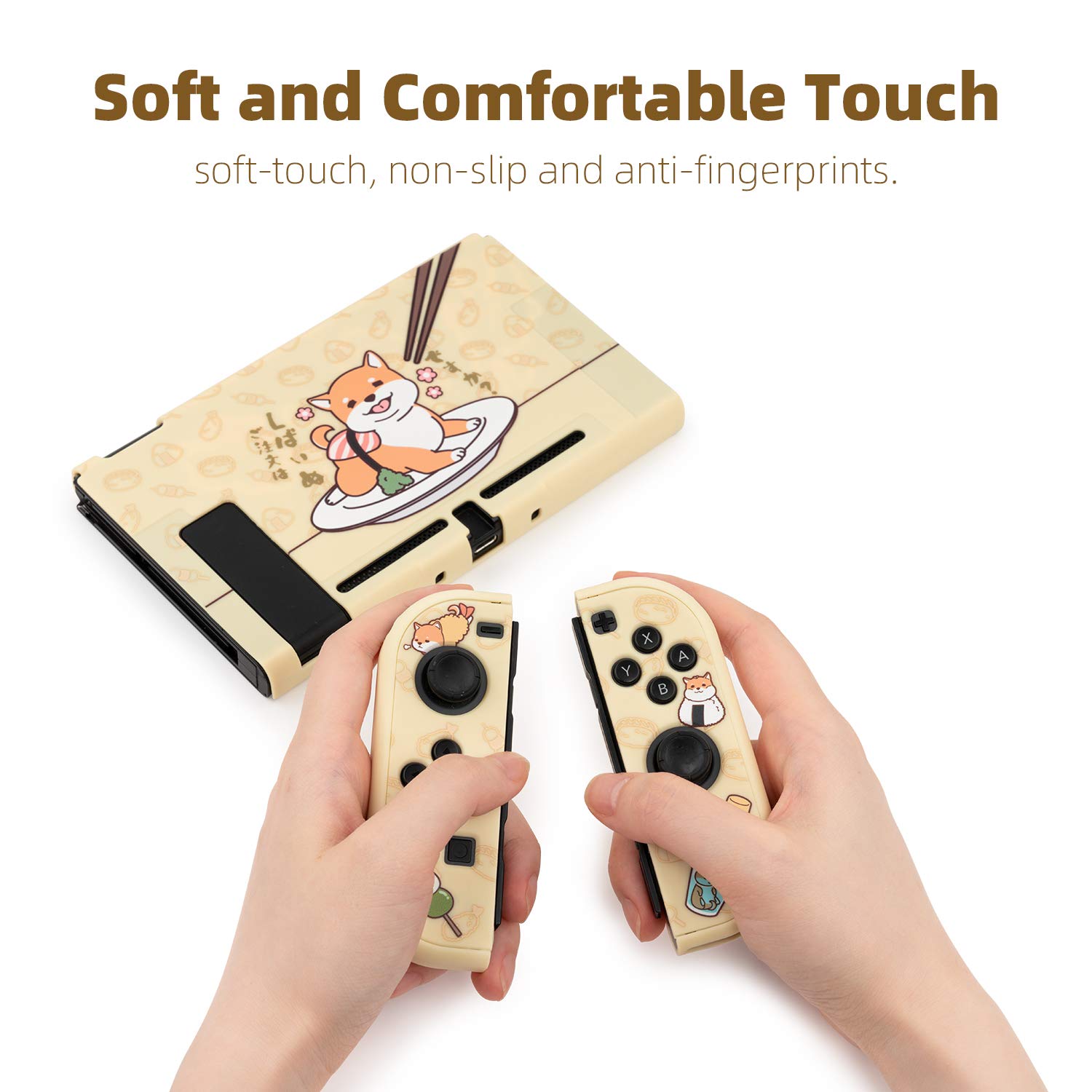 Nintendo Switch - shiba GeekShare Protective Case Slim Cover Case Compatible with