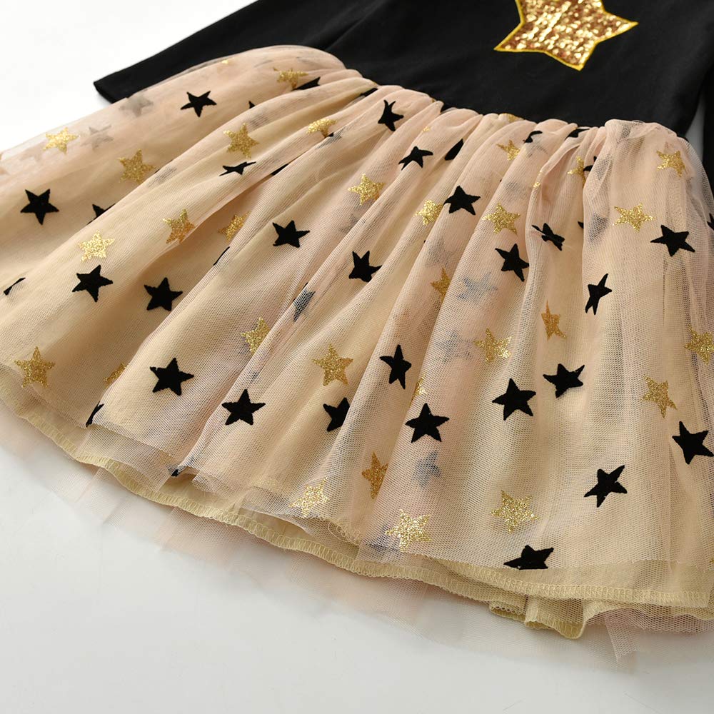 VIKITA Kid Girls Dresses Princess Animal Cartoon Tulle Party Casual Outfits Clothing 1-8 Years — view 5