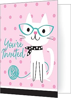 Creative Converting INVITATION, FOLDOVER, 5x4, Multicolor