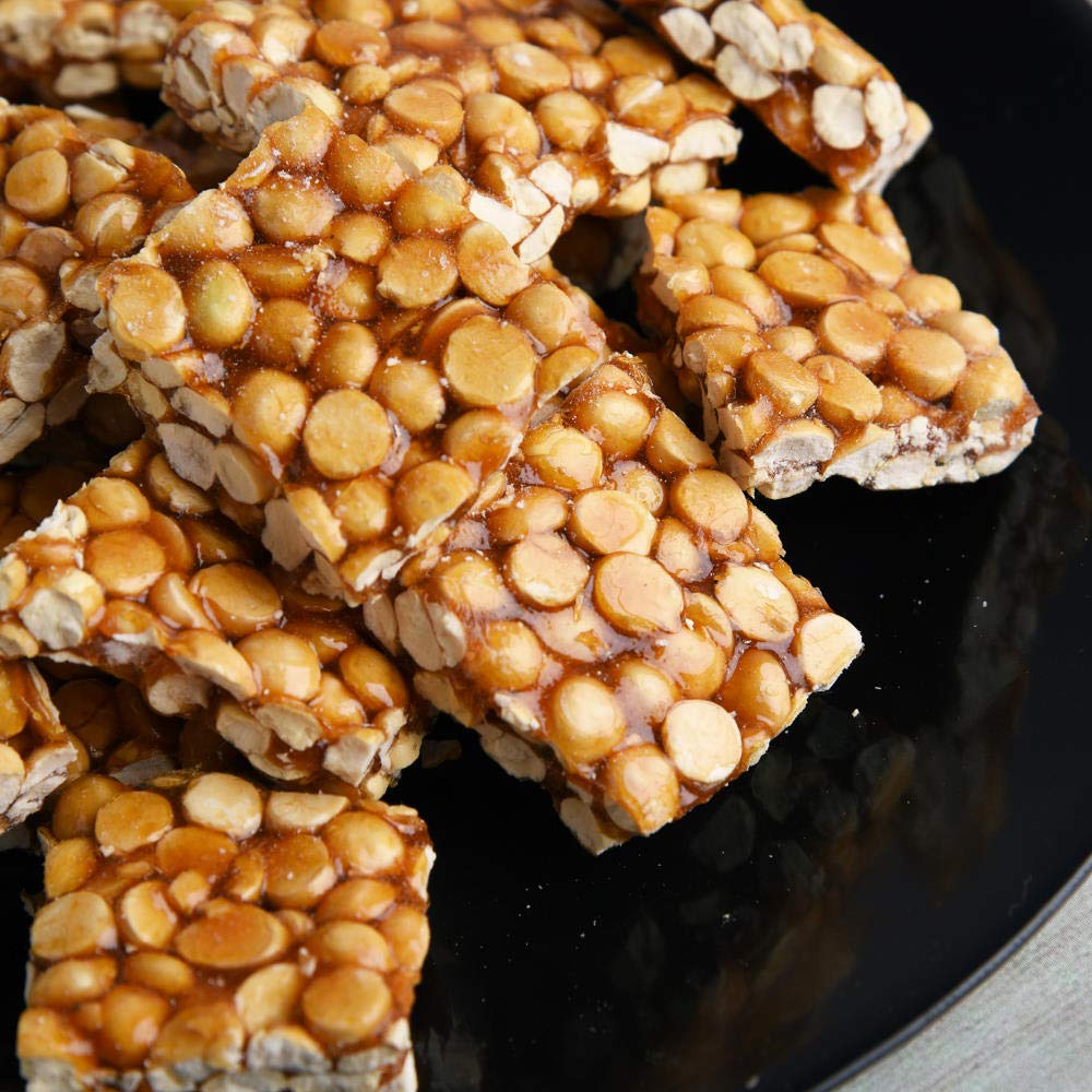 Lemor Winter Gud Ki Patti Special Jaggery (Gud) Dalia Chikki 400 Gms (2 Packets of 200 Gms Each) | Just Like Home Made Chikki (Crispy & Crunchy) | Gur Dalia (Bengal Gram) Chikki (B08R45H947) Amazon Price History, Amazon Price Tracker