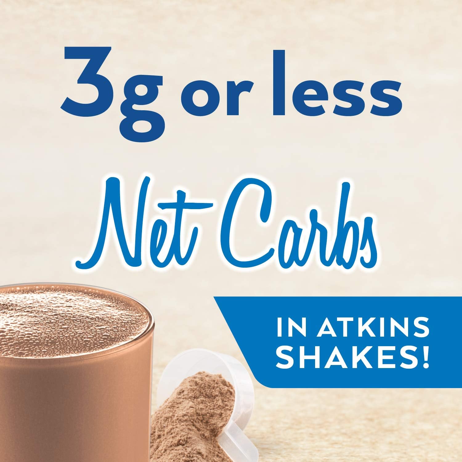 Atkins Advantage Shake Mix Chocolate (370g)