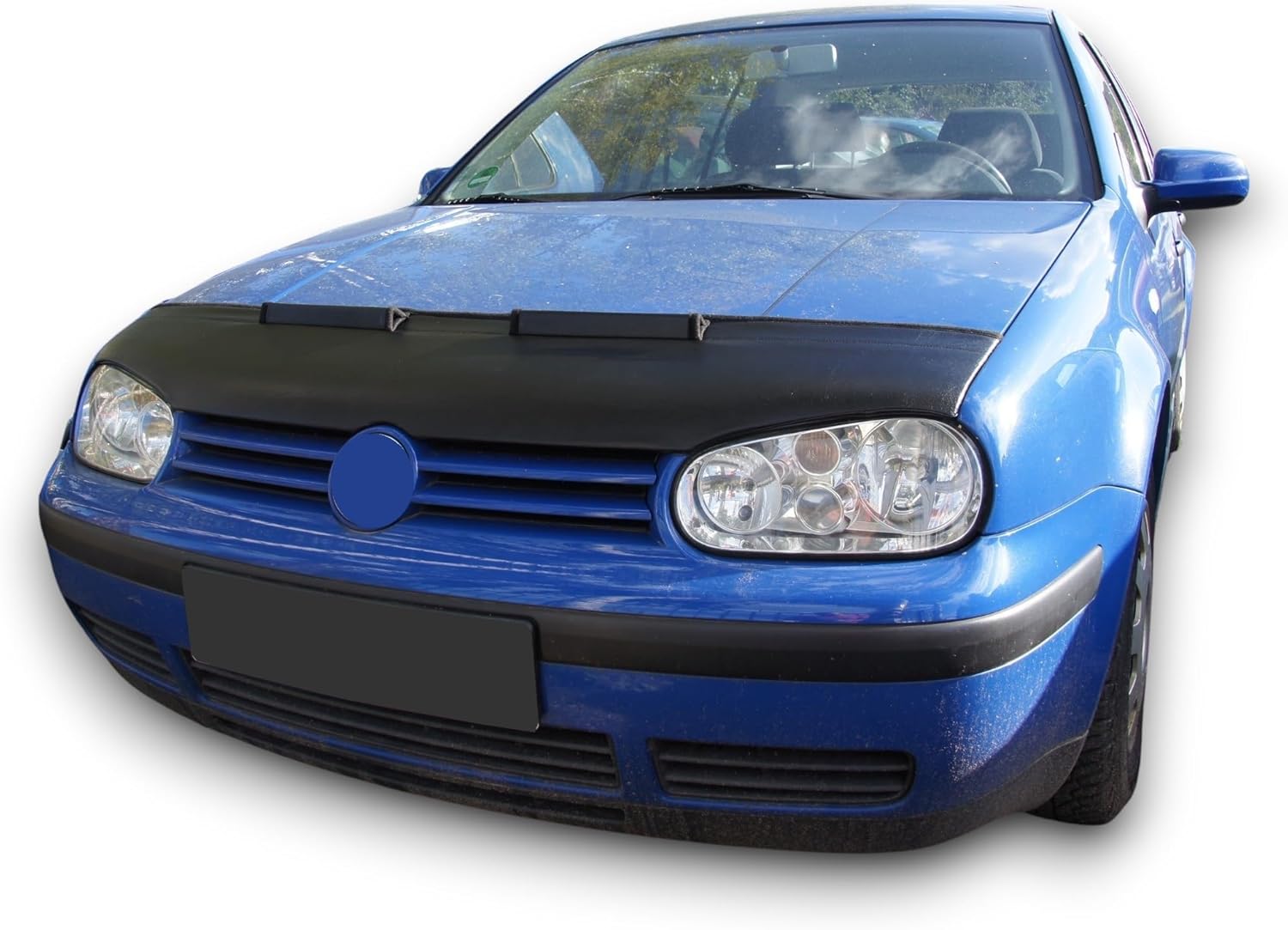 HOOD BRA Front End Nose Mask Compatible with VW Volkswagen Golf 4 MK4 Bonnet Bra STONEGUARD PROTECTOR TUNING