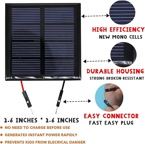 Miniatura 6 de Kit de auto a control remoto para bricolaje, construye tu propio auto solar - Proyectos STEM para niños de 8 a 12 años, experimentos científicos