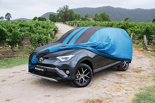 Miniatura 7 de Funda impermeable para automóvil, ajuste personalizado, para Toyota RAV4 (2005-2025), cubierta exterior completa para automóviles, ligera,