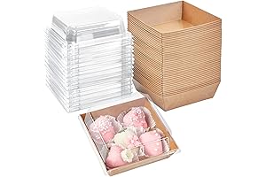 Ocmoiy Kraft Charcuterie Boxes for Guests