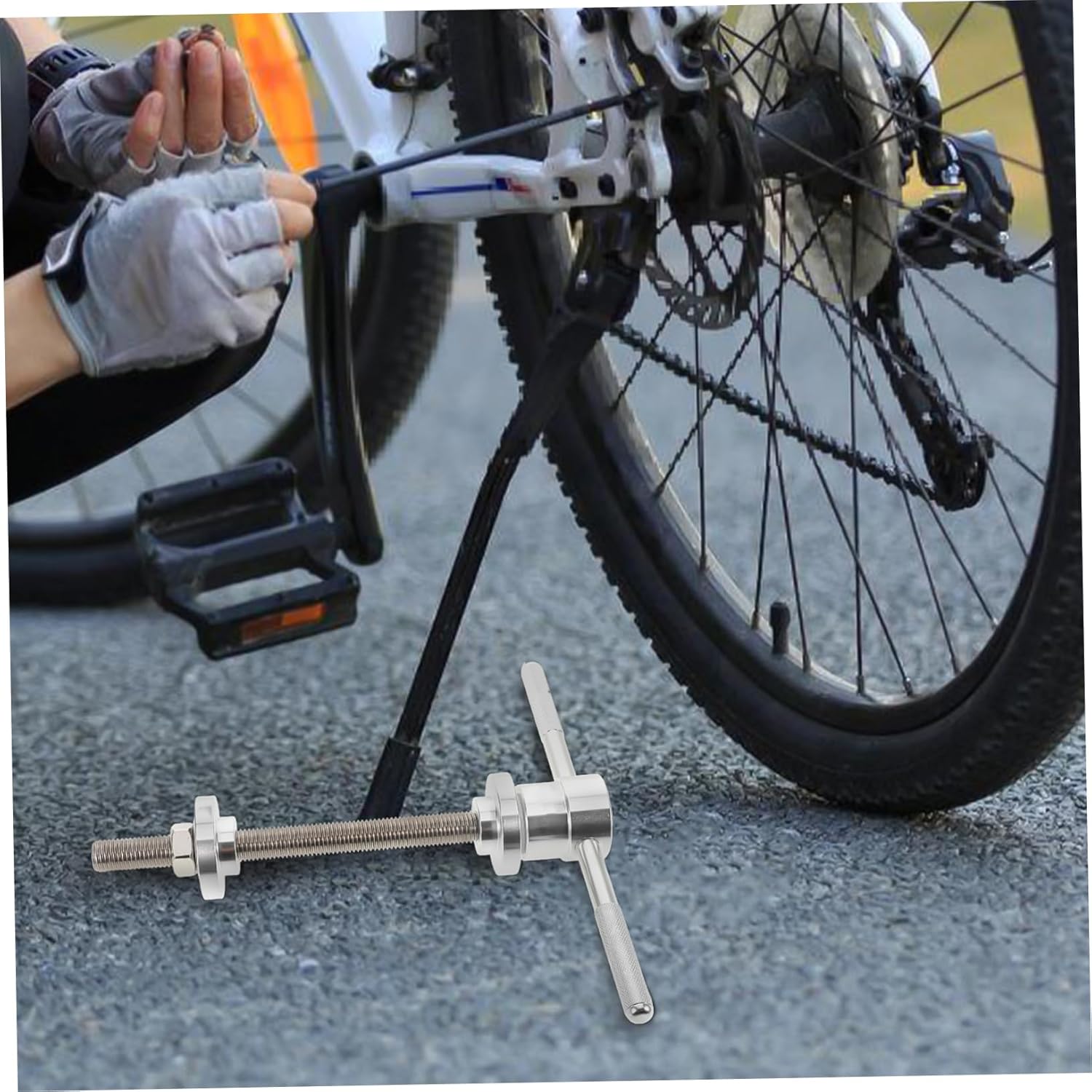 Milisten Bike Headset Cup Press Tool Durable Installation Tool for Press Fit Bottom Brackets Easy to Use Bearing Installer for Bike Mechanics and Workshops