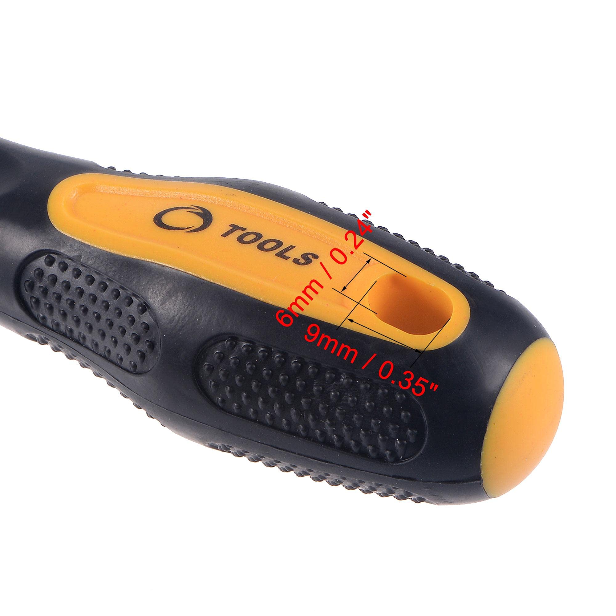 Uxcell Magnetische Kreuzschlitz-Bits 5x 100 Mm – Sechskant-Schaft, S2 Stahl, Für Schraubendreher