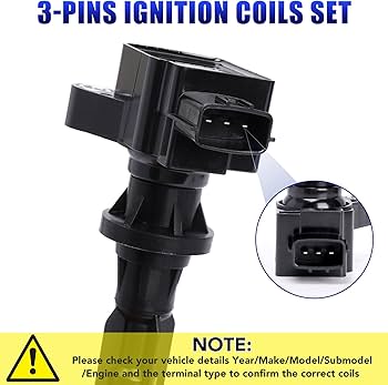 Amazon.com: Set of 4 Ignition Coils Fits for Mazda 3 CX-7 CX7