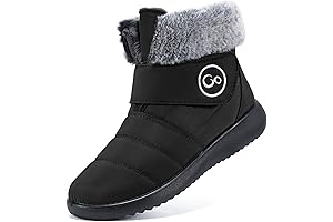 Women's Slip-On Snow Boots: Warm and Waterproof for Winter Adventures