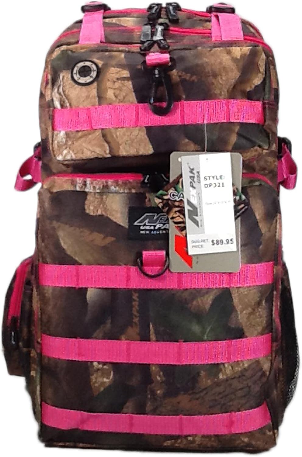 21inch 2000 cu in Great Hunting Camping Hiking Backpack DP321 DCPK Pink DIGITAL CAMOUFLAGE