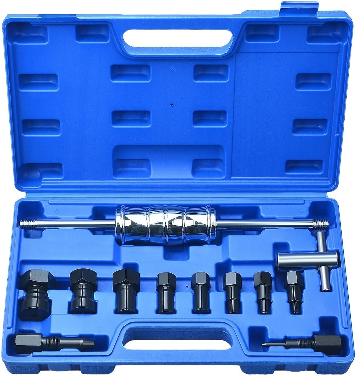 12PC Inner Bearings Remover Extractor Internal Bearing Removal Tool Bearings Puller Set Motorcycle Slide Hammer